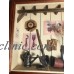 CONCEPTS IN HOME DESIGN WOOD SHADOW BOX OF GARDEN SHED SCENE 12” X 13.5”   202388461178